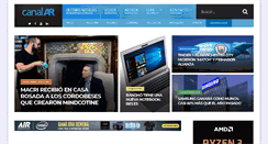 Desktop Screenshot of canal-ar.com.ar