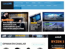 Tablet Screenshot of canal-ar.com.ar